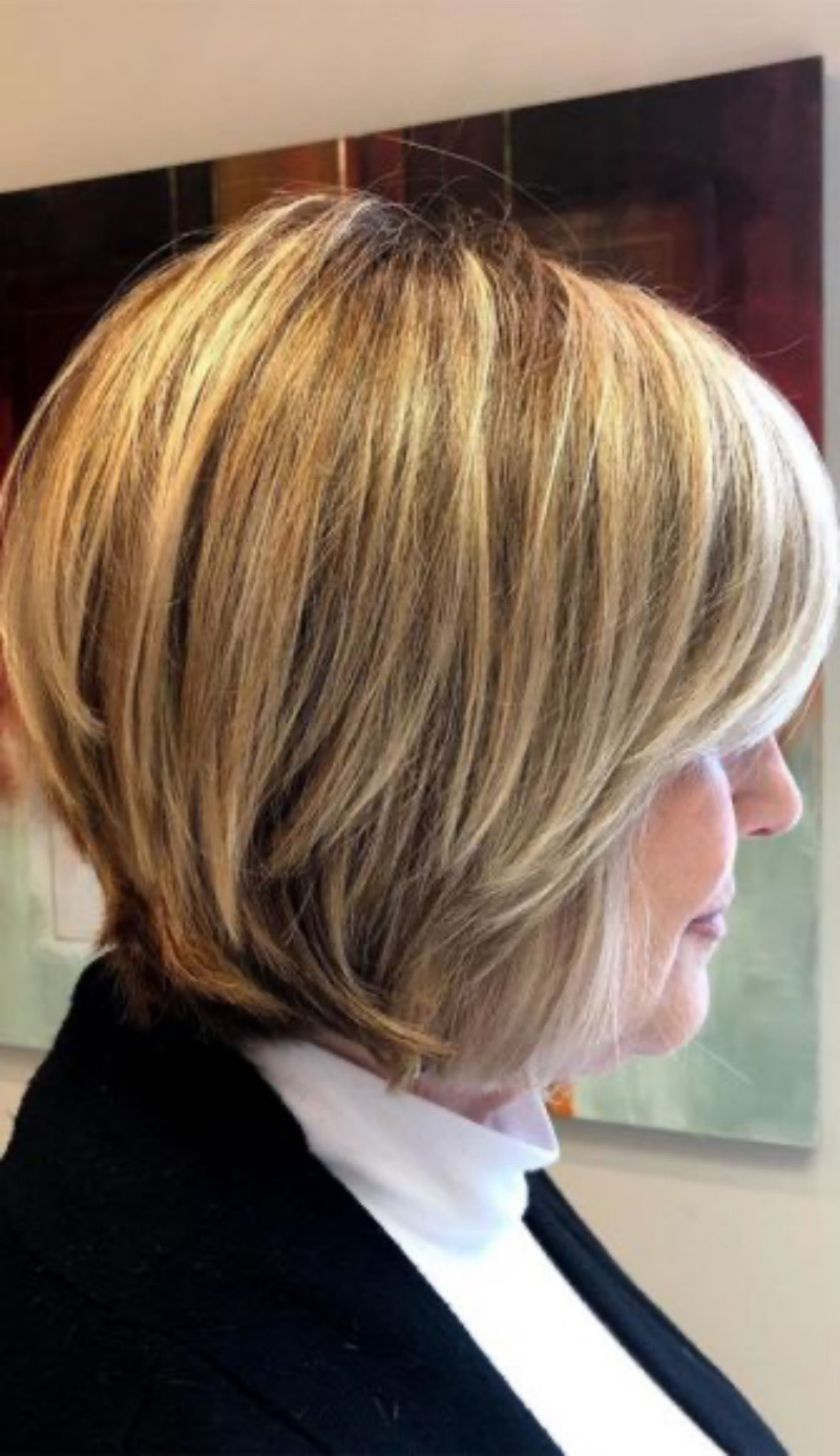 Frisuren ab 50 feines Haar kurz blond – Stilvolle Leichtigkeit für blondes Haar