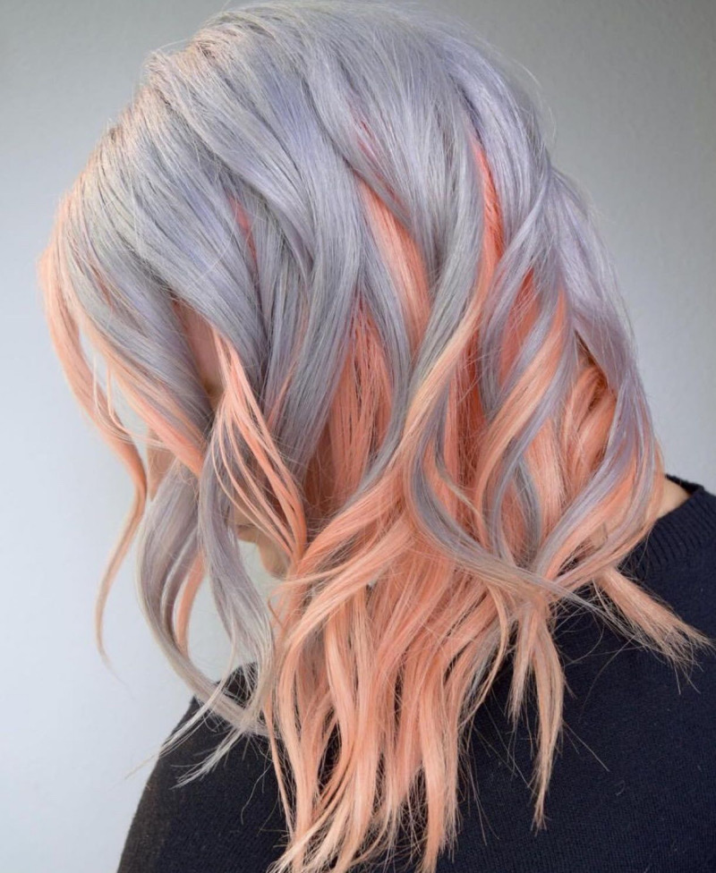 Moderne Frisuren für mittellanges Haar mit Farbe: Kreative Styling-Inspirationen